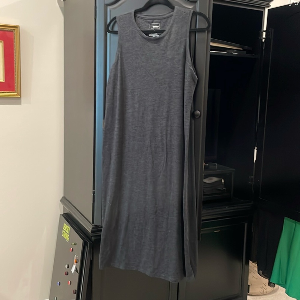 Sonoma grey tank dress